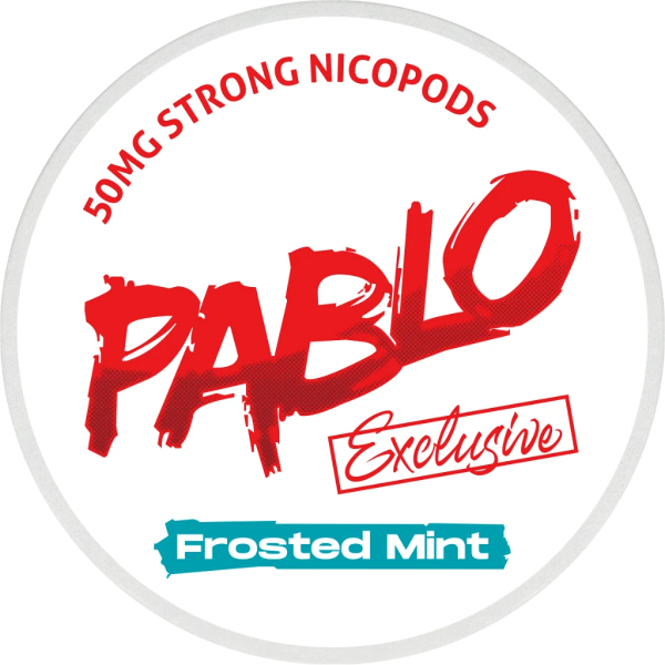 PABLO Exclusive Frosted Mint SLIM (30 mg/pouch) - Image 2