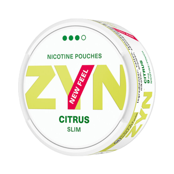 ZYN Citrus Slim Strong (9 mg/pouch)