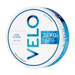VELO Cool Storm Zero Nicotine-free Snus (0 mg/pouch)