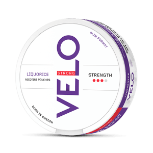 VELO Lofty Liqorice Strong Slim (10 mg/pouch)