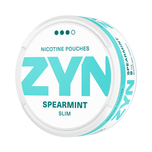 ZYN Spearmint Slim Strong (9 mg/pouch)