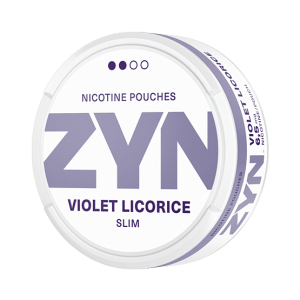 ZYN Violet Licorice Slim (6,5 mg/pouch)