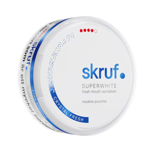 Skruf Superwhite Crystal Fresh Extra Strong